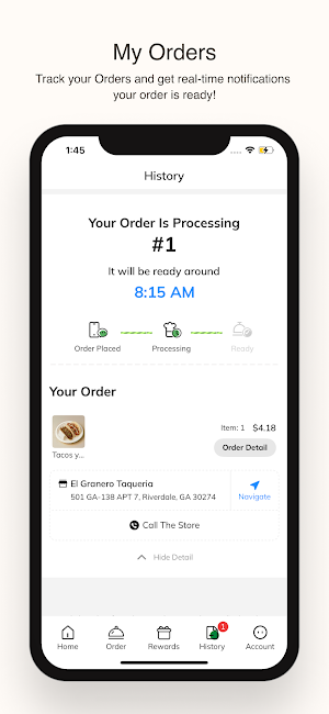 El Granero Taqueria Screenshot 2