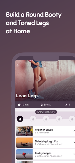 Workout For Abs, Booty, & Legs Screenshot 3