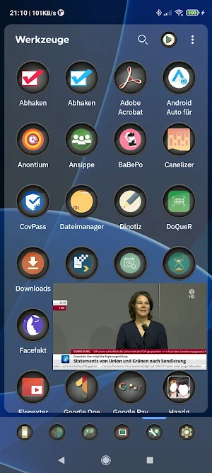 Browser small movable window Screenshot 1