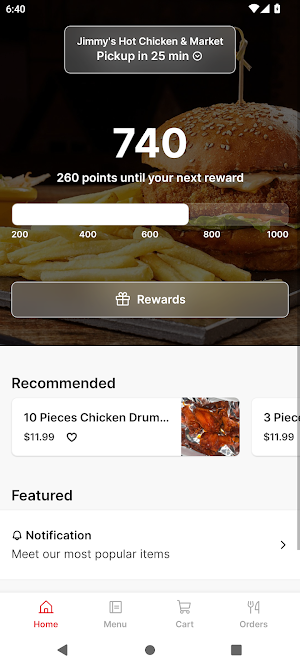 Jimmy's Hot Chicken Market Screenshot 0