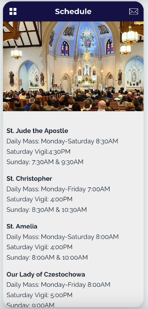 Tonawanda Catholic Community Screenshot 3