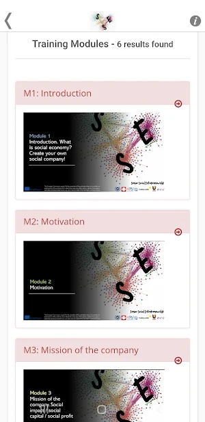 Senior Social Entrepreneurship Screenshot 1