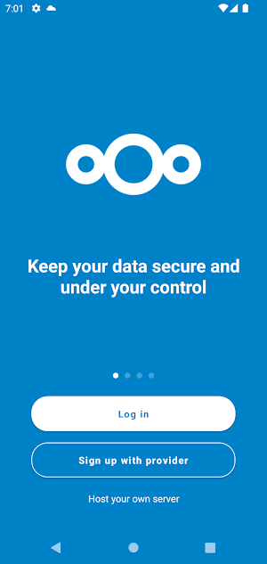 bitnext Secured Cloud Screenshot 0
