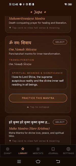 Chant: Jap Counter Mantra Screenshot 1