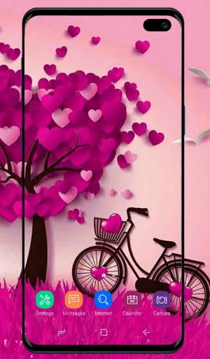 Pink Wallpaper Screenshot 1