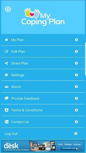 My Coping Plan Screenshot 2