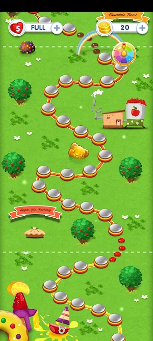 Sugar Candy Shop match 3 game Screenshot 3
