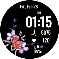 Vibrant Flora Watch Face