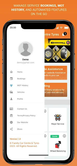 Family Car Centre & Tyres Screenshot 1