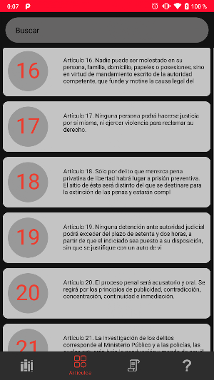 Mis Leyes Mexicanas Screenshot 1