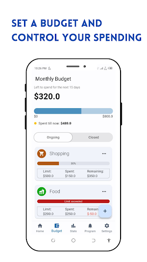 Expense Manager Budget Planner Screenshot 2