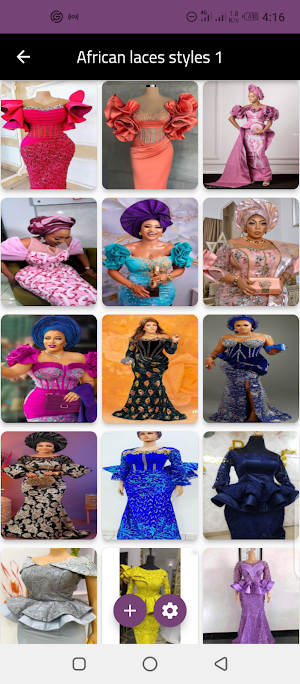 Latest African lace styles Screenshot 1