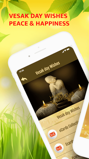 Vesak Day Cards Wishes GIFs Screenshot 0