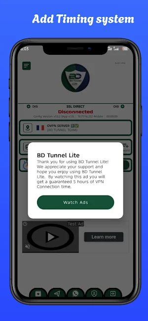 BD Tunnel Lite Screenshot 2