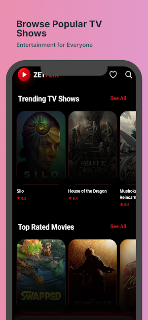 ZetFlix - Movies & TV Screenshot 3