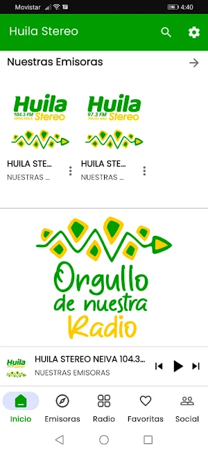 Huila Stereo Screenshot 0