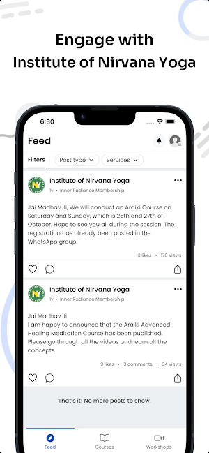 Nirvana Yoga Global Screenshot 1