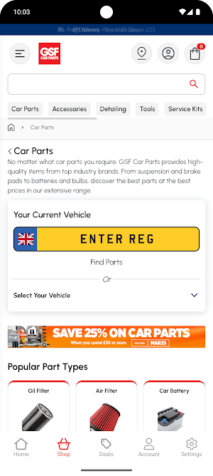 GSF Car Parts Screenshot 1