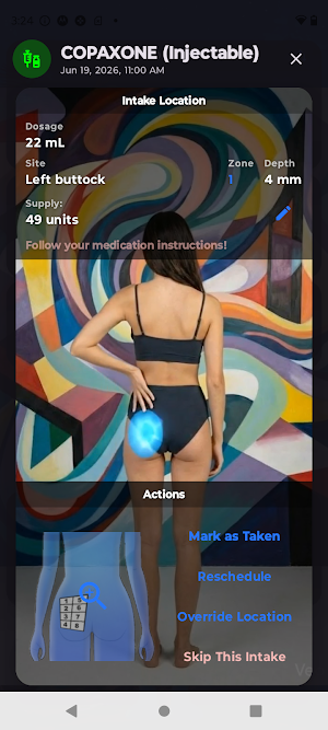 Medication & Injection Tracker Screenshot 1