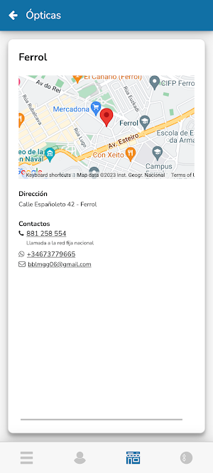 Centro Optico  Gómez Budiño Screenshot 2