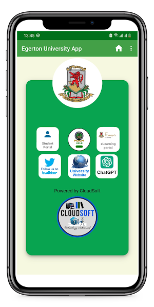 Egerton Official App Screenshot 1