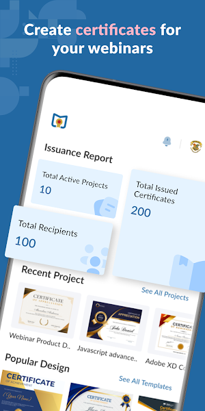 Momenial: Webinar Certificates Screenshot 0