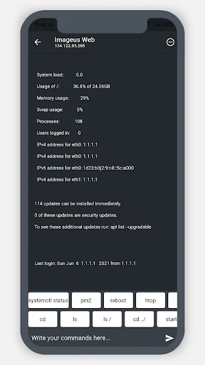 Simple SSH/SFTP Client Screenshot 1