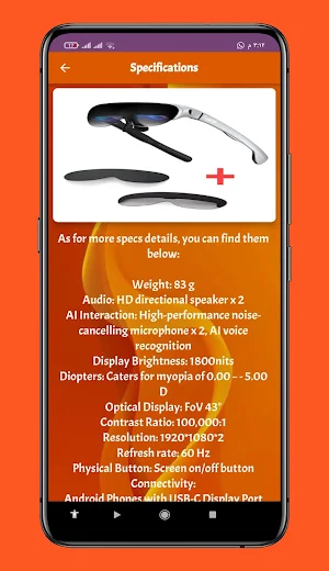 Rokid Air Software guide Screenshot 3
