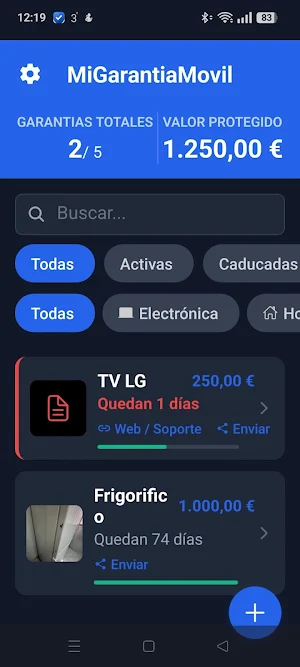 MiGarantia - Warranty Tracker Screenshot 0