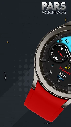 Pars Hybrid Watch Face Screenshot 2