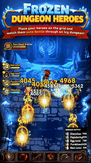 Frozen Dungeon Heroes Screenshot 0