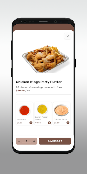 QUICKIE'S BURGERS & WINGS Screenshot 3