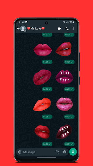 Stickers - Love WASticker 2023 Screenshot 3