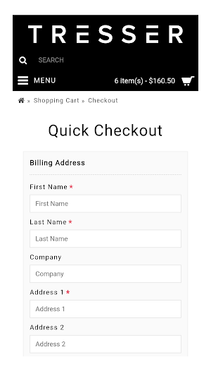 Tresser Clothing Wholesale Screenshot 3