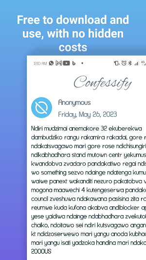 Confessions Zimbabwe Screenshot 3