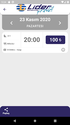 Lider Vip Travel Screenshot 1