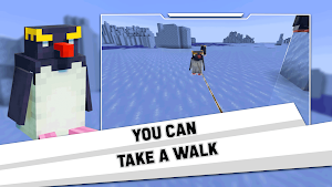 MCPE Penguin Mobs Modpack Screenshot 1