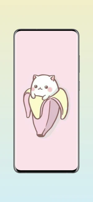 Cute Kawaii Cat Live Wallpaper Screenshot 2