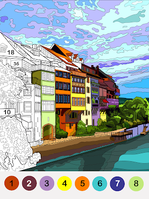 Relaxing Color Paint by Number Screenshot 1
