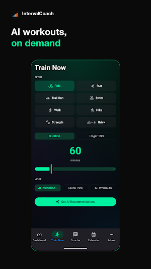 IntervalCoach Screenshot 2