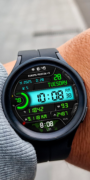 DIGI RUNAFAN Watch face Screenshot 3