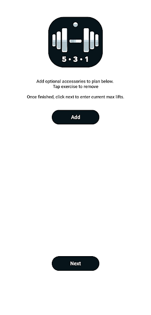 5-3-1 Program Builder Screenshot 1