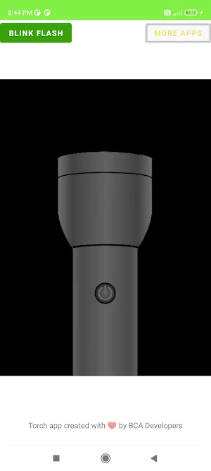Flashlight and blinking light Screenshot 1