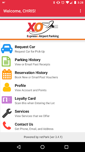 Expresso Airport Parking Screenshot 0
