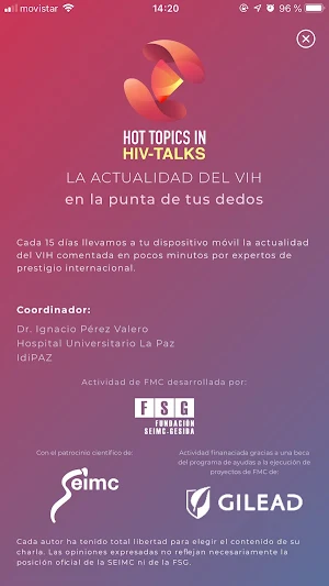 Hot Topics in HIV-Talks Screenshot 0
