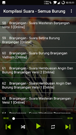 1200+ Suara Burung Kicau Screenshot 3