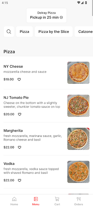 Delray Pizza Screenshot 1