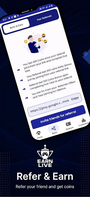 Earn Live - Play & Win Rewards Screenshot 2