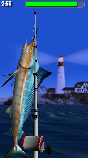 Big Sport Fishing 3D Lite Screenshot 1