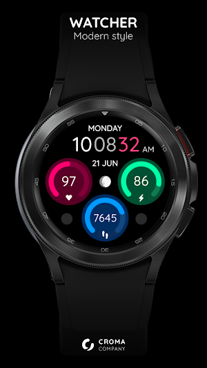 Watcher Watch Face Screenshot 0